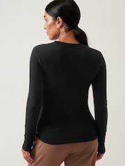 Athleta Black Ascent Seamless Top - Image 2 of 3