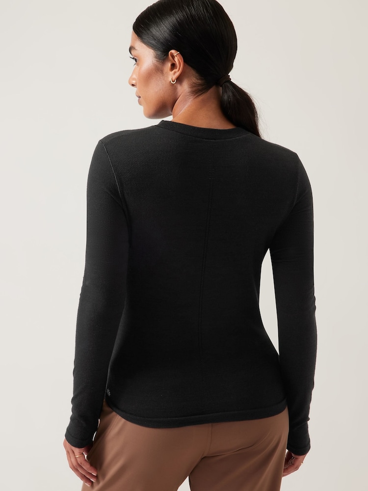 Athleta Black Ascent Seamless Top - Image 2 of 3