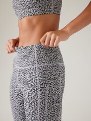 Athleta Black/White Ultimate Stash 7/8 Leggings - Image 5 of 5