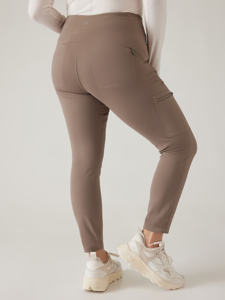Athleta Beige Headlands Hybrid Cargo Leggings - Image 2 of 5