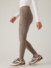 Athleta Beige Headlands Hybrid Cargo Leggings - Image 5 of 5