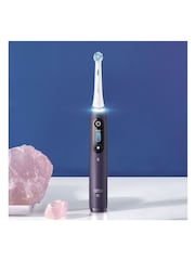 Oral-B iO8 Violet Ametrine Ultimate Clean Electric Toothbrush - Image 2 of 4
