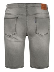 BadRhino Big & Tall Grey Denim Shorts - Image 4 of 4