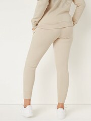 Victoria's Secret PINK Vanilla Bean Shine Cream Fleece Lounge Jogger - Image 2 of 4