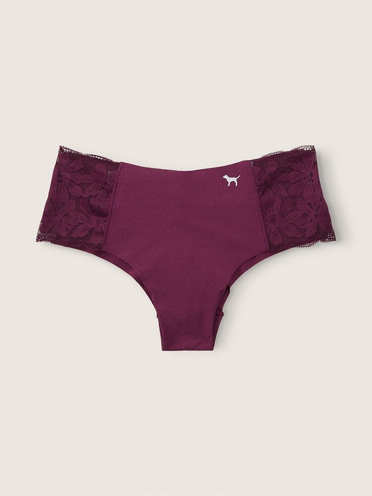 Victoria's Secret PINK Rich Maroon Red No Show Cheeky Knickers - Image 2 of 2 Victoria's Secret PINK Rich Maroon Red No Show Cheeky Knickers - Image 2 of 2