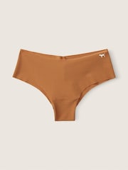 Victoria's Secret PINK Warm Brown No-Show Cheekster Knickers - Image 1 of 1