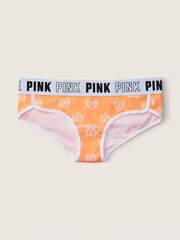 Victoria's Secret PINK Citrus Orange Logo Print Logo Hipster Knickers - Image 2 of 2