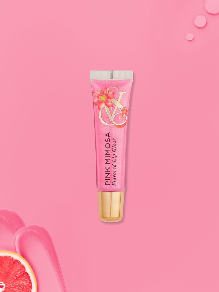 Victoria's Secret Pink Mimosa Flavoured Lip Gloss - Image 1 of 3 Victoria's Secret Pink Mimosa Flavoured Lip Gloss - Image 1 of 3