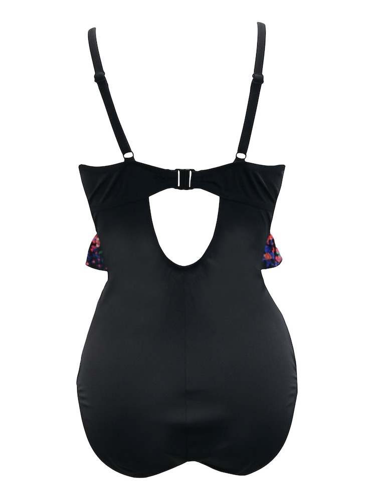 Maillot de bain Pour Moi Hot Spots gainant à volants - Image 5 de 5