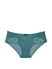 Victoria's Secret French Sage Green Smooth Hipster Knickers - Image 4 of 4
