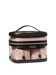 Victoria's Secret Black Pink Logo 4 in 1 Makeup Bag - Image 2 of 4