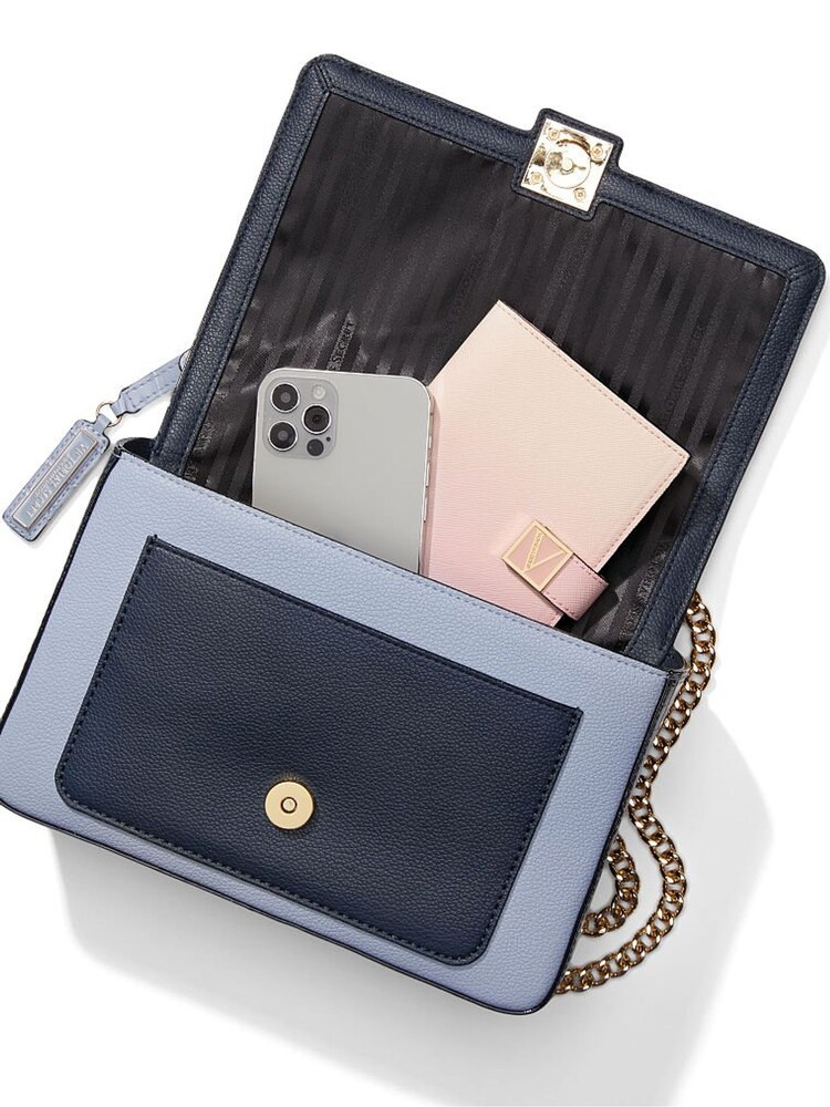 Victoria's Secret Pastel Pink Colourblock Medium Shoulder Bag - Image 4 of 4
