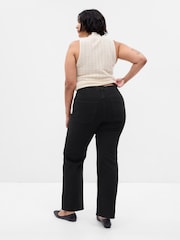 Gap Black High Waisted Straight 90s Loose Jeans - Image 6 of 7