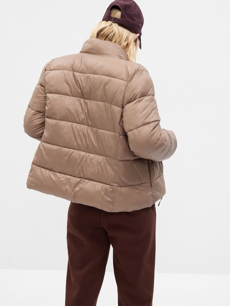 Gap Brown ColdControl Puffer Jacket - Image 2 of 2