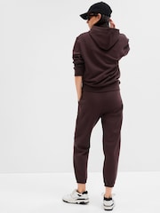 Gap Brown Vintage Arch Logo Fleece-Lined Joggers - Image 2 of 3