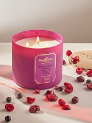 Bath & Body Works Black Cherry Merlot 3-Wick Candle 14.5 oz / 411 g - Image 1 of 3