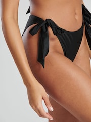 South Beach Black Moulded Soft Halter Neck Bikini - Image 3 of 5