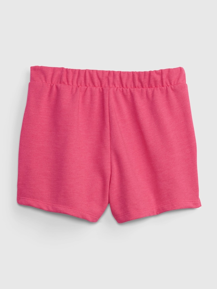 Gap Pink Pull On Logo Jogger Shorts (4-13yrs) - Image 2 of 2
