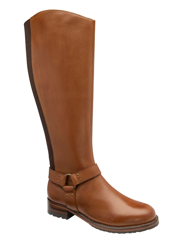 Ravel Brown Knee High Boot - Image 1 of 4