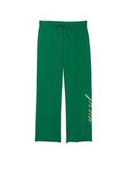 Victoria's Secret PINK Garnet Green Fleece Wide Leg Jogger - Image 3 of 3