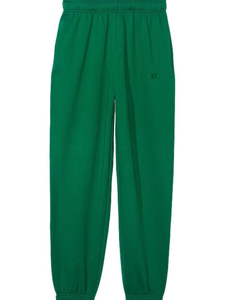 Victoria's Secret PINK Garnet Green Fleece Cuffed Jogger - Image 3 of 3