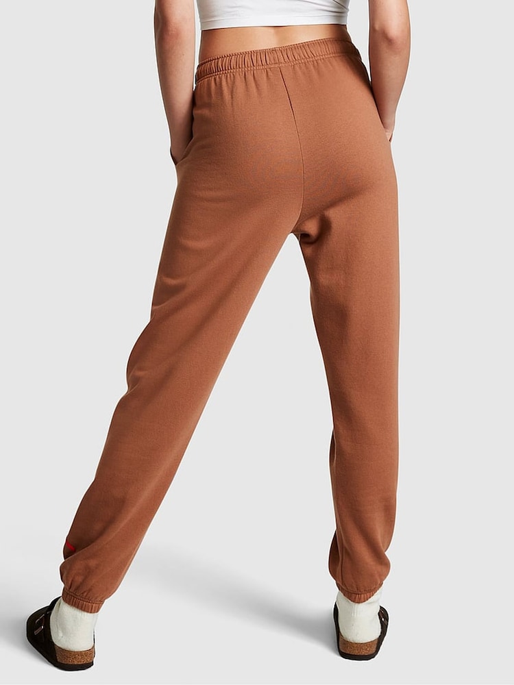 Victoria's Secret PINK Caramel Kiss Brown Cuffed Jogger - Image 2 of 3 Victoria's Secret PINK Caramel Kiss Brown Cuffed Jogger - Image 2 of 3
