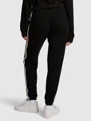 Victoria's Secret Pure Black Reverse Fleece Jogger - Image 2 of 4