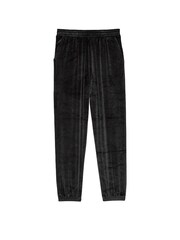 Victoria's Secret Pure Black Ribbed Velour Jogger - Image 3 of 3