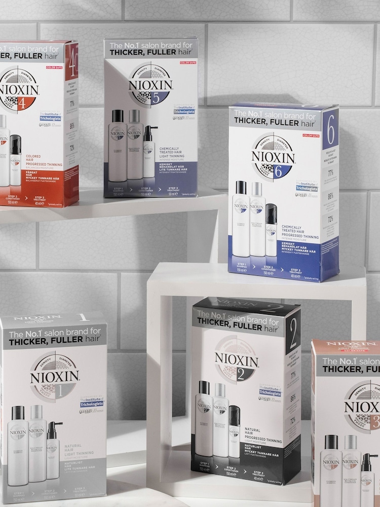 Nioxin 3-Part System 3 Trial Kit for Coloured Hair with Light Thinning - Image 2 of 5