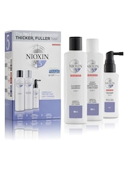 Nioxin 3-Part System 5 Trial Kit for Chemically Treated Hair with Light Thinning - Image 1 of 5