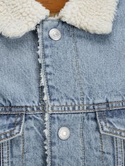 JACK & JONES JUNIOR Blue Denim Jacket - Image 2 of 3