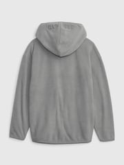 Gap Grey Arch Logo Zip Hoodie - Image 2 of 3