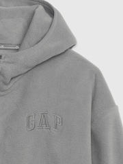 Gap Grey Arch Logo Zip Hoodie - Image 3 of 3