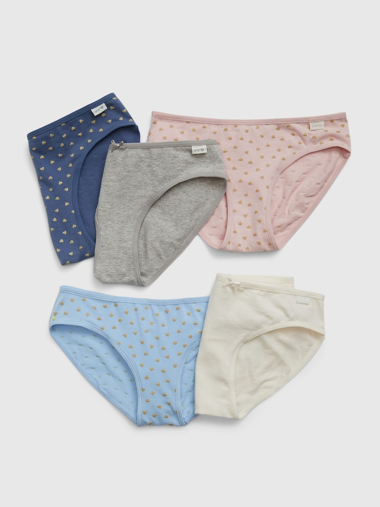 Gap Kids Bio-Baumwolle 5 er Pack Bikini-Slips (6bis12Jahre) - Bild 1 von 1 Gap Kids Bio-Baumwolle 5 er Pack Bikini-Slips (6bis12Jahre) - Bild 1 von 1