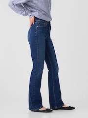 Gap Mid Indigo Blue Mid Rise Stretch Bootcut Jeans - Image 5 of 8