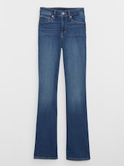 Gap Mid Indigo Blue Mid Rise Stretch Bootcut Jeans - Image 7 of 8