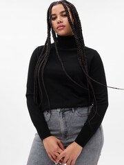 Gap Black Merino Wool Turtle Neck Jumper - Image 1 of 5