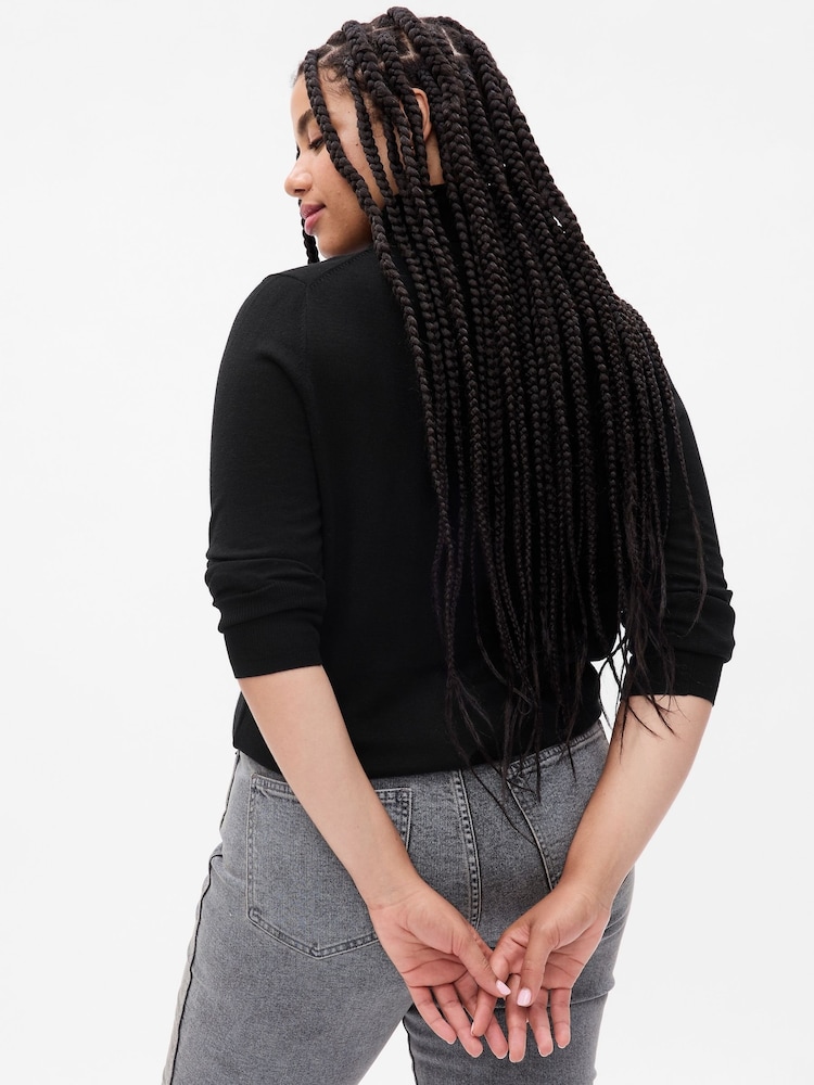 Gap Black Merino Wool Turtle Neck Jumper - Image 2 of 5