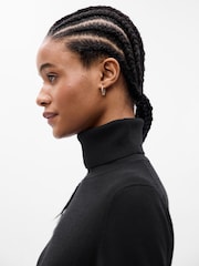 Gap Black Merino Wool Turtle Neck Jumper - Image 5 of 5