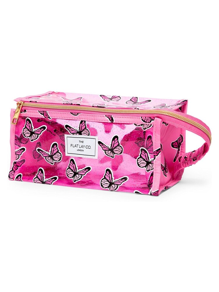 The Flat Lay Co. Open Flat Jelly Box Makeup Bag - Image 2 of 5 The Flat Lay Co. Open Flat Jelly Box Makeup Bag - Image 2 of 5