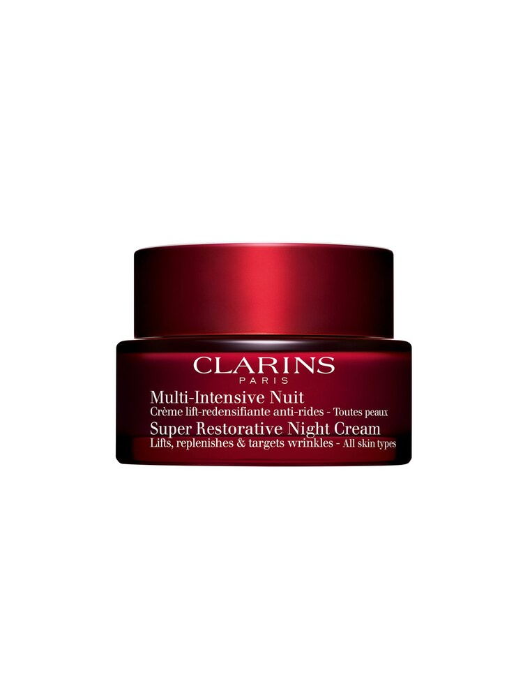 Clarins Super Restorative Night Cream All Skin Types - Image 1 of 5 Clarins Super Restorative Night Cream All Skin Types - Image 1 of 5