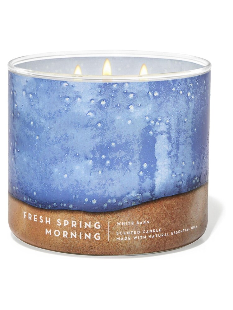 Bath & Body Works Fresh Spring Fresh Spring Morning 3-Wick Candle 14.5 oz / 411 g - Image 1 of 1