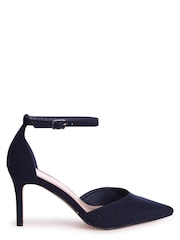 Linzi Blue Maci Stiletto Court Heel With Ankle Strap - Image 2 of 4