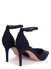 Linzi Blue Maci Stiletto Court Heel With Ankle Strap - Image 4 of 4