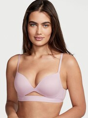 Victoria's Secret Pastel Lavender Purple Smooth Non Wired Push Up Bra - Image 1 of 3