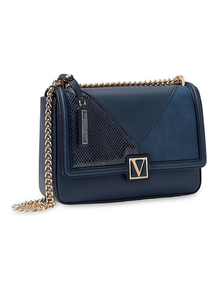 Victoria's Secret Midnight Blue Victoria Medium Shoulder Bag - Image 2 of 4