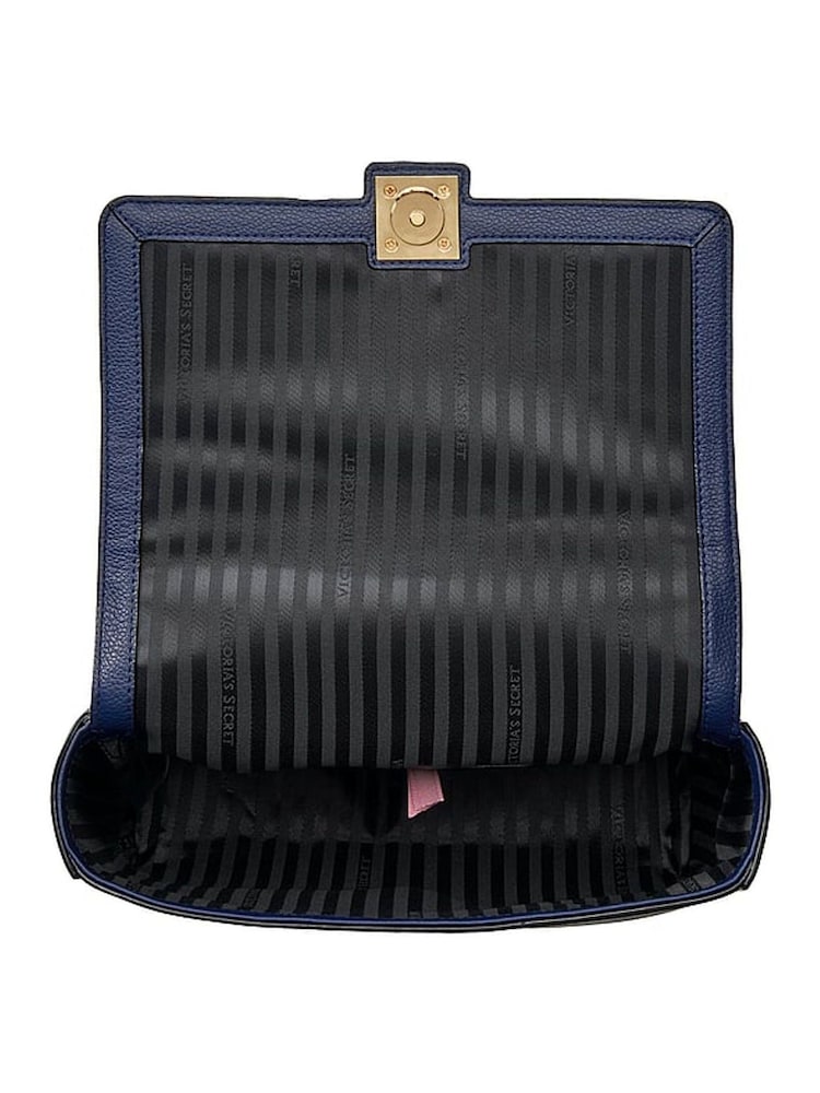 Victoria's Secret Midnight Blue Victoria Medium Shoulder Bag - Image 4 of 4