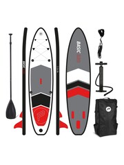 Pure 4 Fun White Inflatable Stand Up Paddle Board 320  Variety Of Complete Sets with Pump, Patch Tool, Foot Lead, Adjustable Paddle and - Image 1 of 5