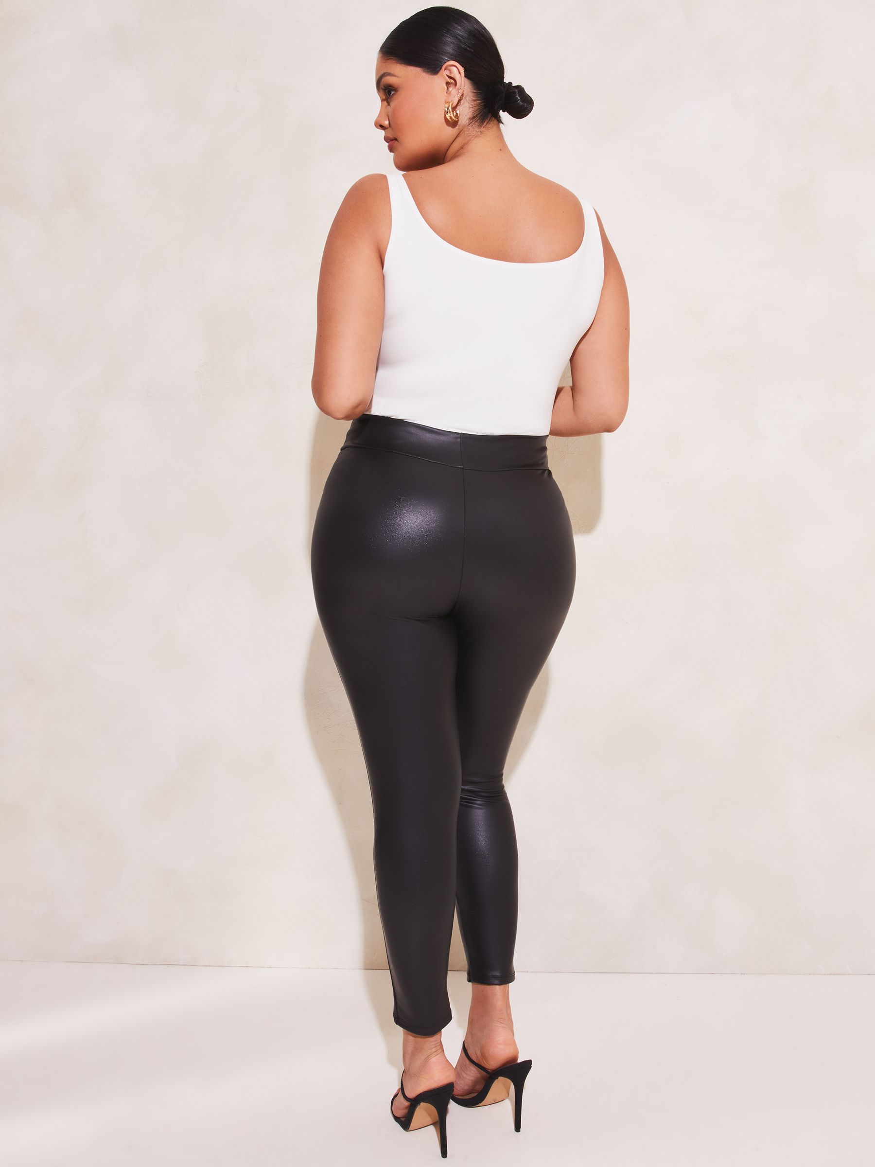 Wet look leggings plus size uk cheap
