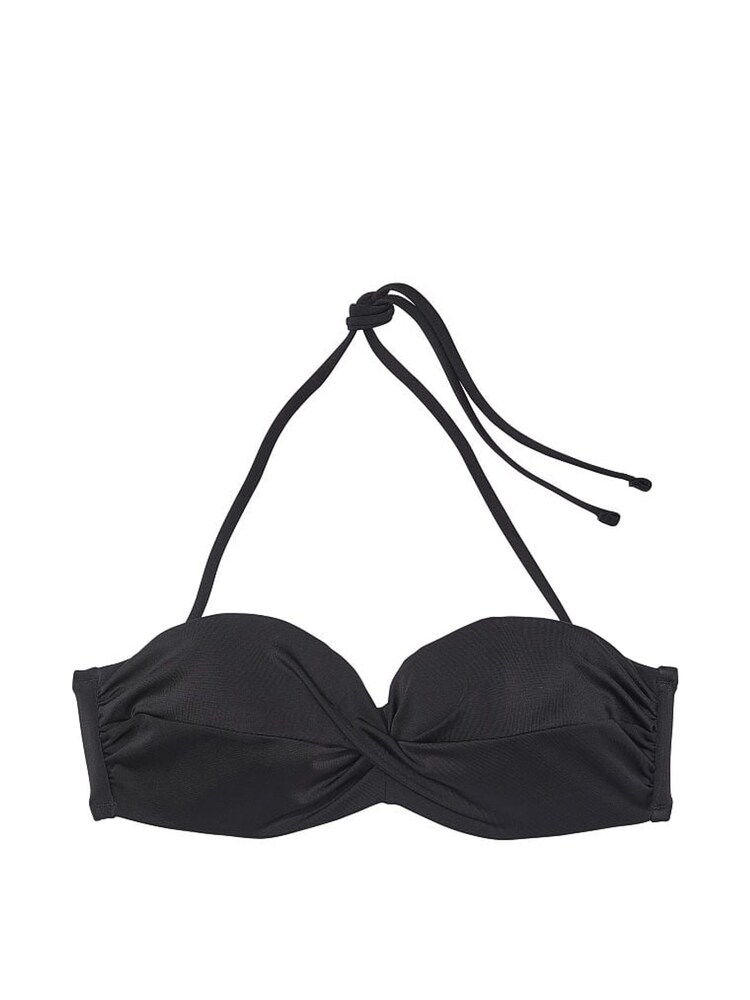 Victoria's Secret Black Strapless Swim Bikini Top - Image 4 of 4